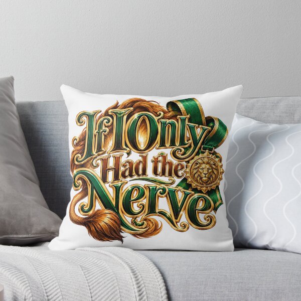 Item preview, The Wizard of OZ the Musical - IF I ONLY HAD THE NERVE designed and sold by Lyric Vault - Rock on.