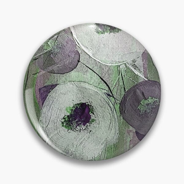Item preview, Whimsical Modern Flowers on Green designed and sold by Artistestella.