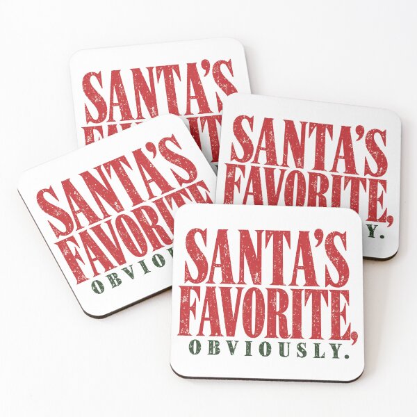 Item preview, Santa's Favorite, Funny Christmas designed and sold by loupglouglou.
