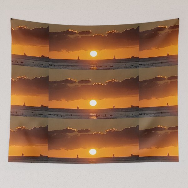 Item preview, Waikiki Sunset  designed and sold by Penny's Positivi-Tees.