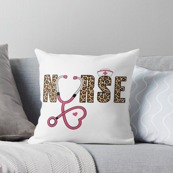 Item preview, Leopard Nurse Stethoscope - Pink Heart Nurse Cap designed and sold by Marshallamoakohene.