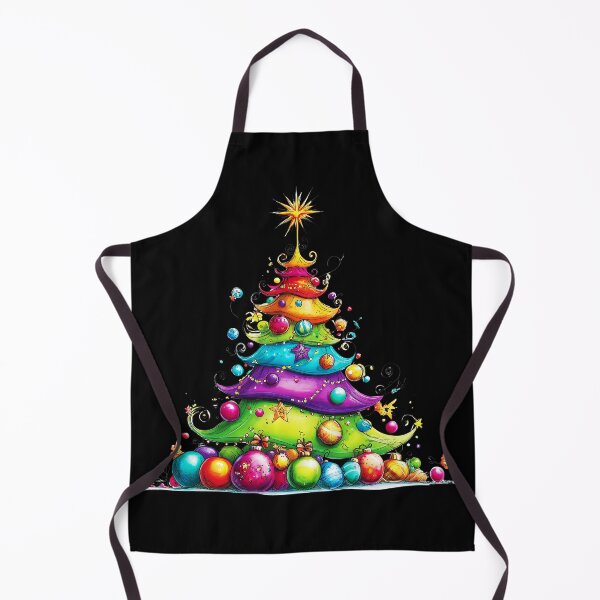 Item preview, Rainbow Hues Christmas Tree - Colorful Holiday Decorations Art designed and sold by DEC02.