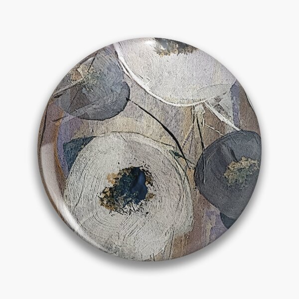 Item preview, Whimsical Modern Flowers on Brown designed and sold by Artistestella.