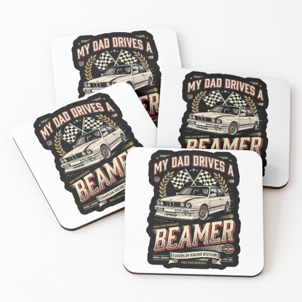 Item preview, My Dad Drives a Beamer Funny Car Shirt designed and sold by FitEnvy.