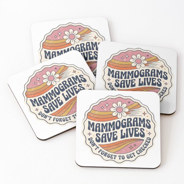 Item preview, Vintage 70s Mammograms Save Lives Badge Sticker) designed and sold by Izhandesign.