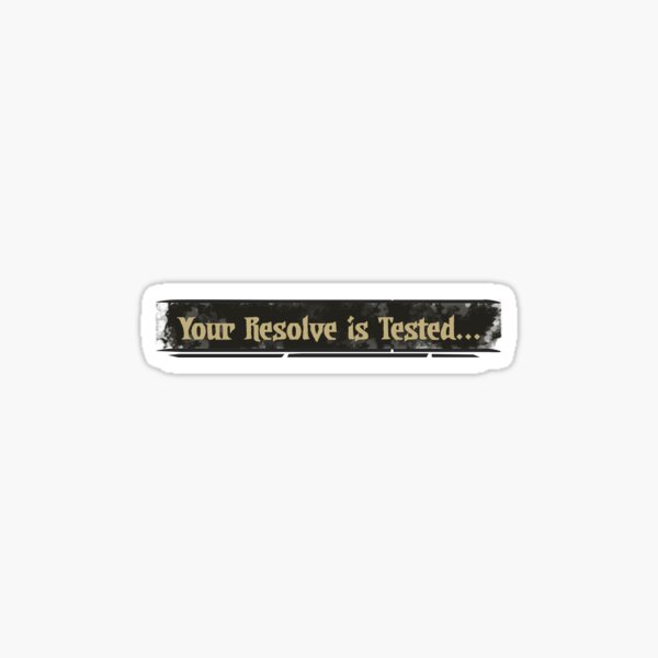 Item preview, Darkest Dungeon - Your Resolve is Tested designed and sold by DigitalCleo.