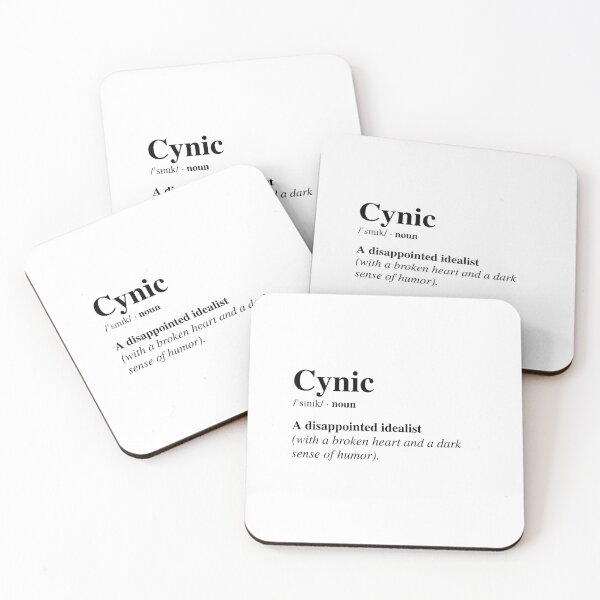 Item preview, Cynic - dictionary definition designed and sold by I-dsgn.