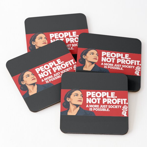 Item preview, People Not Profit Just Society designed and sold by Owcomm.