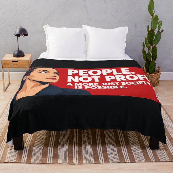 Item preview, People Not Profit Just Society designed and sold by Owcomm.