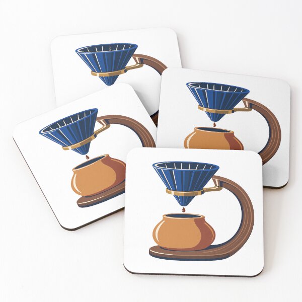 Item preview, Pour Over Coffee Stand Cobalt Dripper designed and sold by Drip stamp.