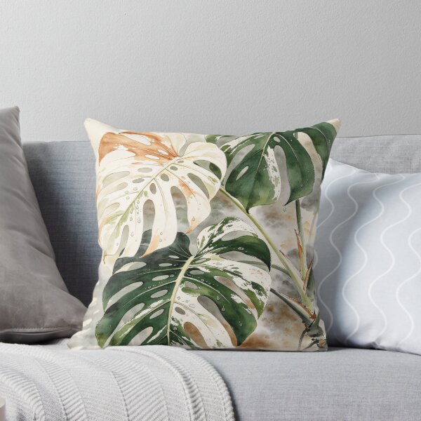 Item preview, Variegated Monstera — Vintage in Watercolor designed and sold by EduMaru_Arts.