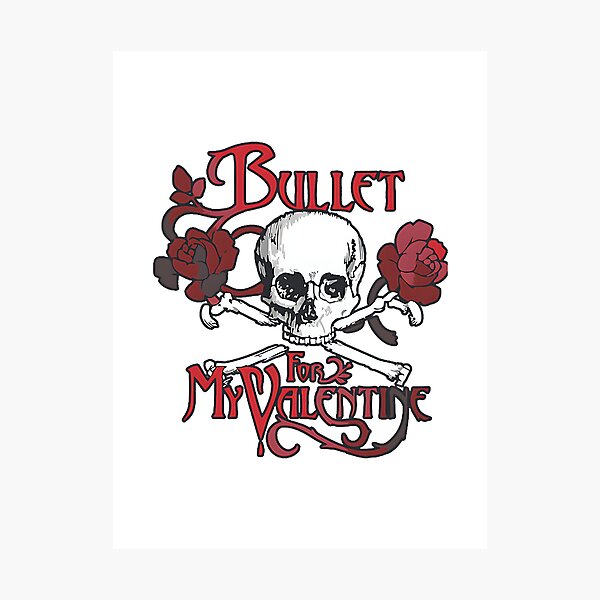 Item preview, Bullet for My Valentine Inspired Artistic Design for Music Lovers designed and sold by Carolina Cifuentes.