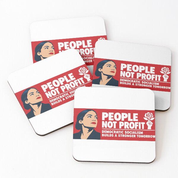 Item preview, People Not Profit Democratic Socialism designed and sold by Owcomm.