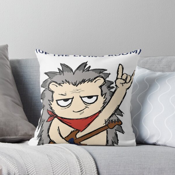 Item preview, Funny Hedgehog Sticker — Final Tour Rockstar Guitar Decal designed and sold by ryleemaxwell.