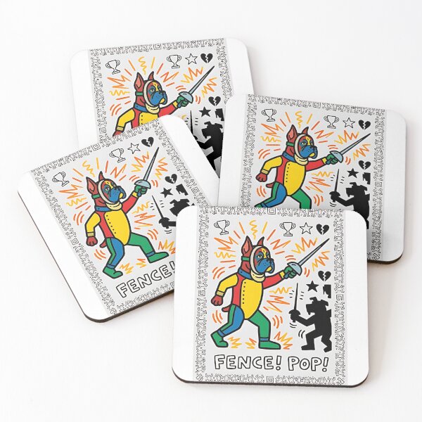Item preview, Boxer Fencing Champion – Ready to Duel designed and sold by PictoVibe.