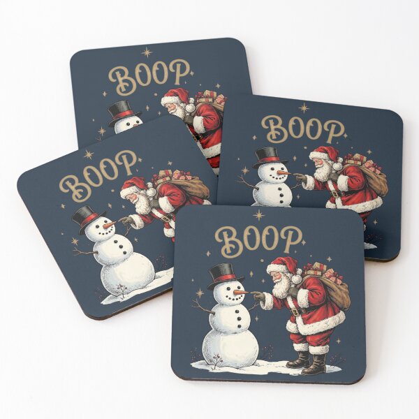 Item preview, Vintage Santa Christmas Shirt, Funny Boop Xmas, Retro Holiday Snowman designed and sold by Forevermore.