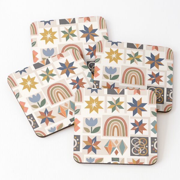 Item preview, Geometric Quilt Mosaic Pattern designed and sold by ASTRAL ART LAB.