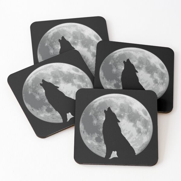 Item preview, Howling Wolf Under the Full Moon designed and sold by DiscVenture.