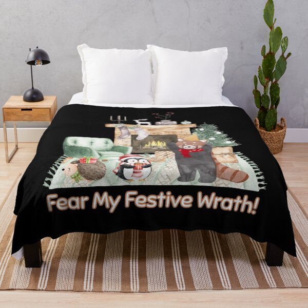 Item preview, Red Panda Christmas Shirt Animal Lovers Fear My Festive Wrath Holiday Gift designed and sold by E20STUDIO.