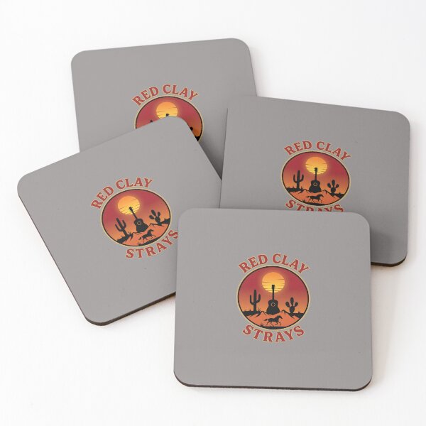 Item preview, Red Clay Strays Band Logo Sunset Horse-40 designed and sold by TamaraWeiten.