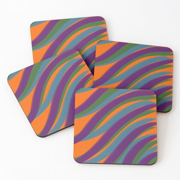 Item preview, Waterfall Waves Stripe designed and sold by jp80xx.