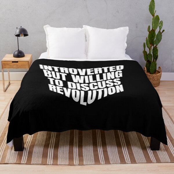 Item preview, Introverted But Willing To Discuss Revolution designed and sold by Dondonmart.