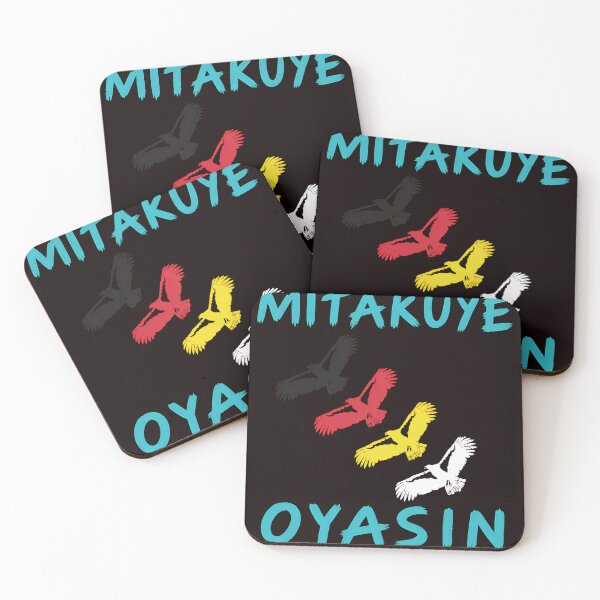 Item preview, Unity Eagles Mitakuye Oyasin Phrase  designed and sold by QueenLeachqq.