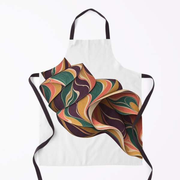 Item preview, Marbled Paper Conch Shell Sculpture designed and sold by Drip stamp.