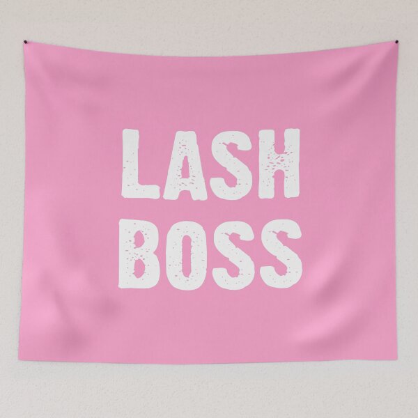 Item preview, Lash Boss - Pink designed and sold by Ziya Blue.