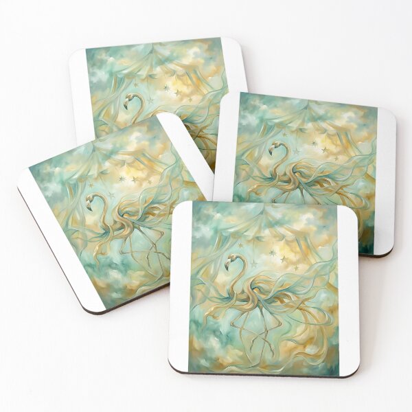 Item preview, Flamingo Aerial Dancer – Floating on Feathers designed and sold by PictoVibe.
