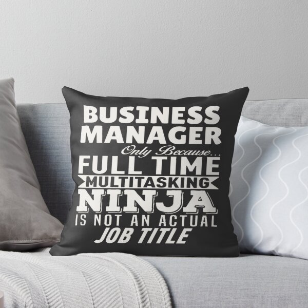 Item preview, Business Manager Multitasking Ninja Funny Work Life Design designed and sold by Riote.
