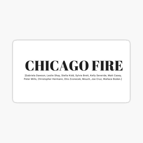 Chicago Fire Gifts Merchandise Redbubble