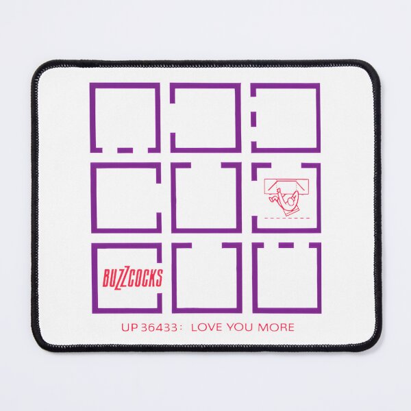 Item preview, Love You More Buzzcocks Inspired Graphic Design for Fans of Punk Rock Music designed and sold by Report-design.