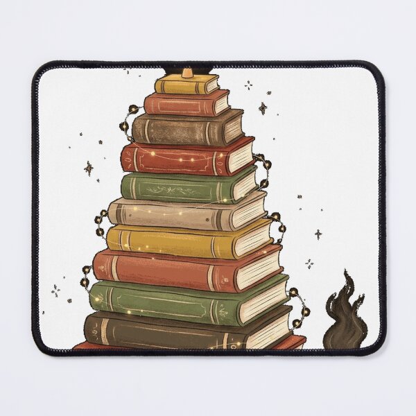 Item preview, Book Christmas Tree with Hot Cocoa for Book Lovers Classic T-Shirt designed and sold by Serhotep.