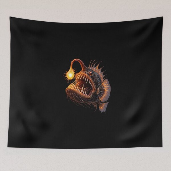 Item preview, Glowing Fish 1A designed and sold by CrumbBumStudio.