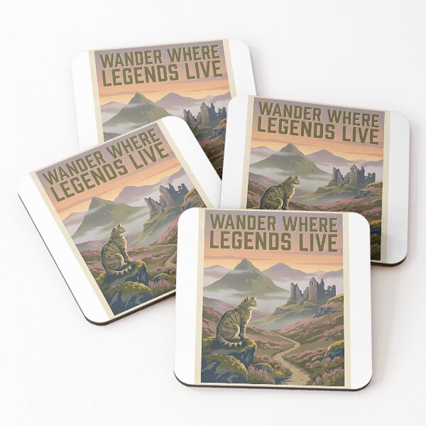 Item preview, Scottish Wildcat Highlands – Where Legends Live designed and sold by PictoVibe.