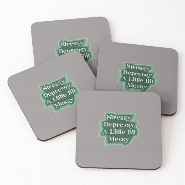 Item preview, Stressy Dressy A Little Bit Messy Text-45 designed and sold by DanielTacken.