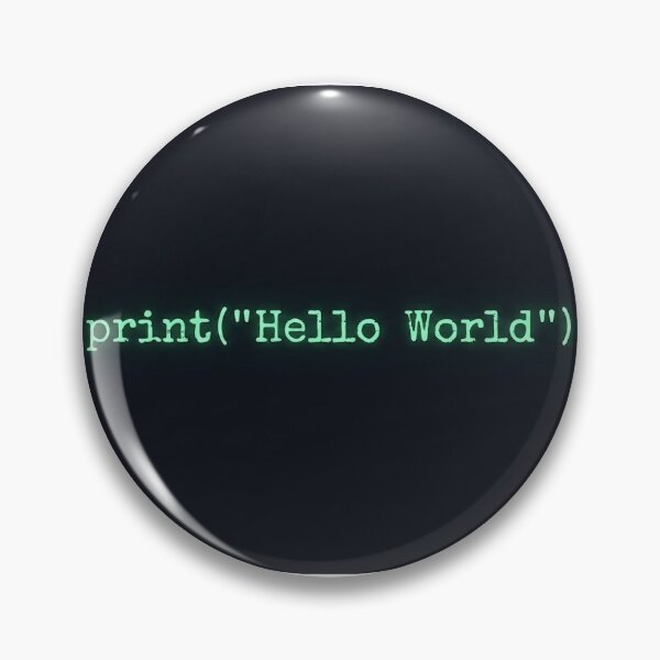 Item preview, Código "Hello World" - Estilo Minimalista Geek designed and sold by ALL-EDESIGNS.