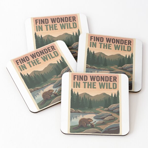 Item preview, North American Beaver – Find Wonder in the Wild designed and sold by PictoVibe.