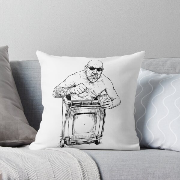 Item preview, Man with Noodles in Trash Can designed and sold by Naux | Design & Illustration.