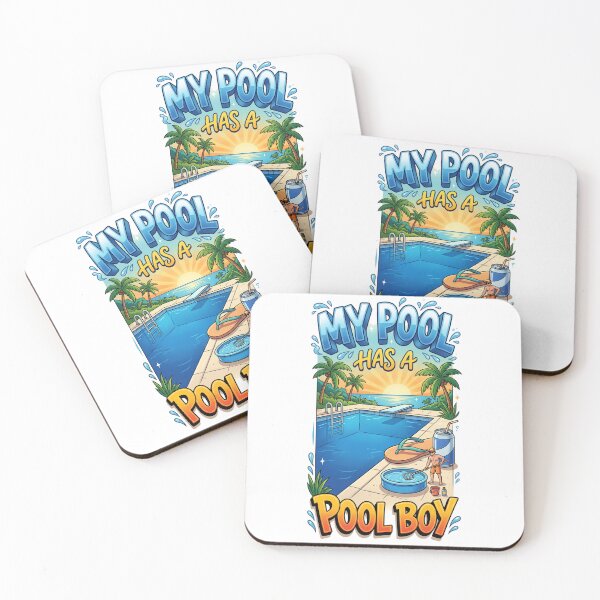 Item preview, My Pool Has a Pool Boy Funny Luxury Shirt designed and sold by FitEnvy.