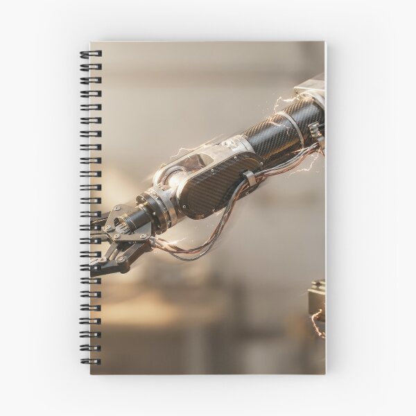 Item preview, Carbon Fiber Robot Arm In Motion designed and sold by KaiWaiGallery.