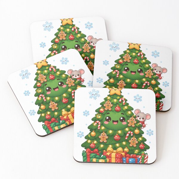 Item preview, Cute Kawaii Christmas Tree Gingerbread designed and sold by porchswings.