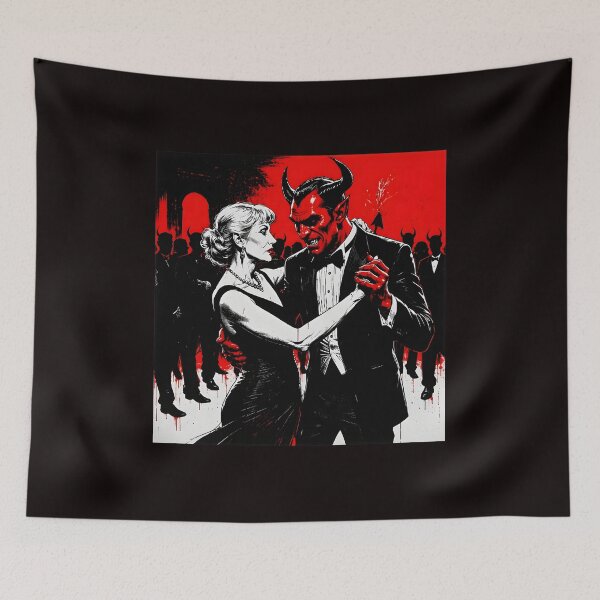 Item preview, Devil's Waltz Romantic Dance Dark Art designed and sold by Sadeetfel.