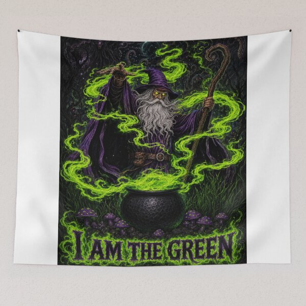 Item preview, Wizard of The Green II designed and sold by I AM THE GREEN.