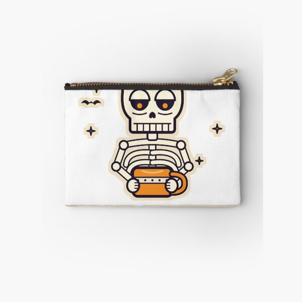 Item preview, Dead Inside But First Coffee Funny Skeleton Halloween Coffee Lover designed and sold by Elarabyonline.