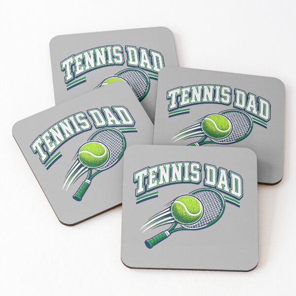 Item preview, Dad – Vintage Tennis Racket and Ball Retro  designed and sold by freshwear design.