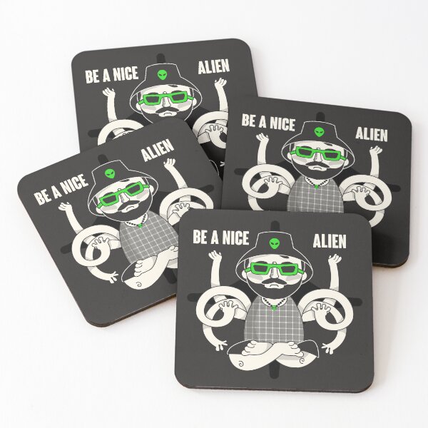 Item preview, Be a Nice Alien designed and sold by sorinhymn.