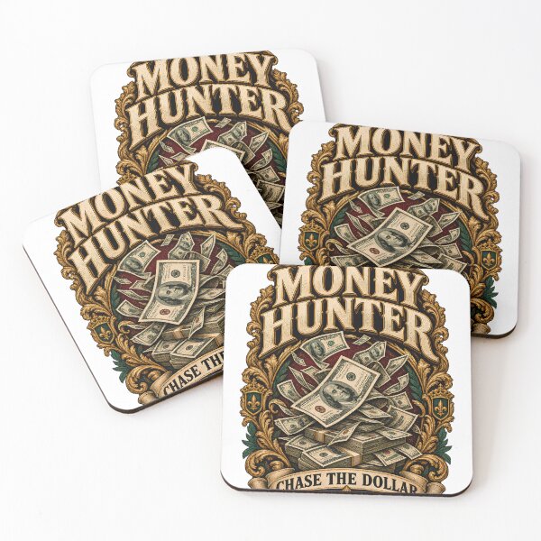 Item preview, Money Hunter Chase The Dollar Vintage Baroque designed and sold by TnShirt.