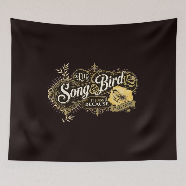 Item preview, The Song Bird It Sings Because It Has A Song  designed and sold by ThresholdBlue.
